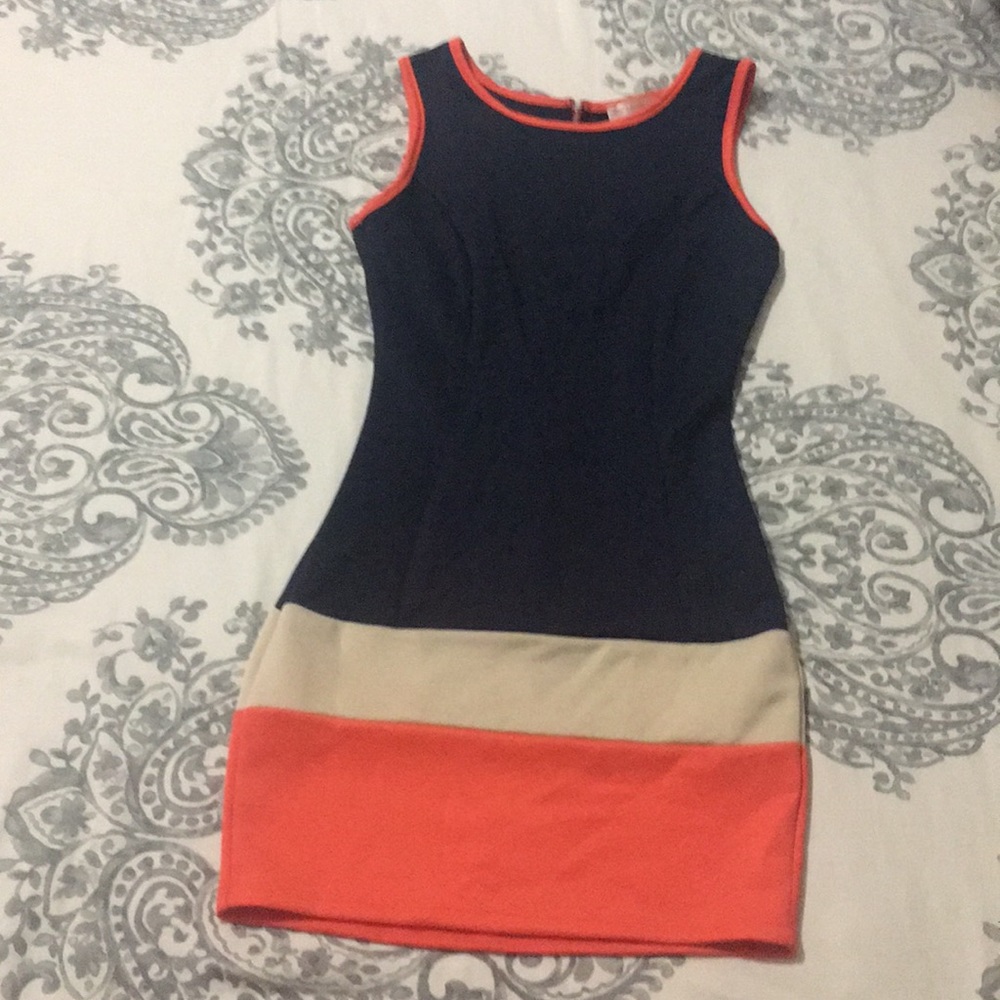 Color Block Dress